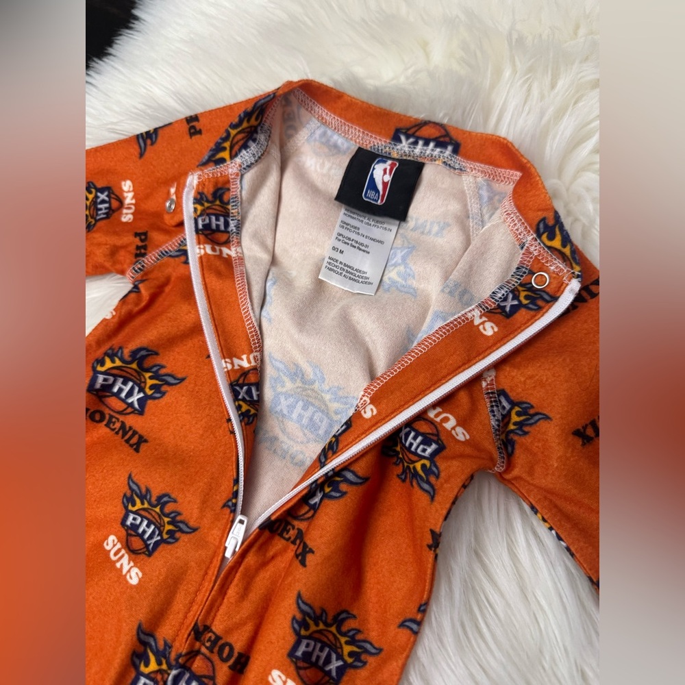 NBA Phoneix suns baby onsie new no tags Size 0/3 - Picture 4 of 7